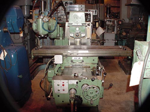 No. 207MK, CINCINNATI,13"x59"TBL, 25-1500 RPM,VERTICAL HEAD ATTACHMENT, 1982,