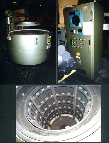 39"Dia x 60"Dp., LINDBERG PIT DRAW, STEAM ATMOSPHERE, MAX TEMP 1200