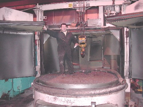 PANGBORN No. 8LK-1, 1974, 96" TABLE, BAGHOUSE