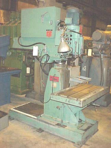 2 1/2' x 6", JOHANNSON, 96-1140 RPM, POWER RAM, POWER CLAMP, 20 X 24 TABLE