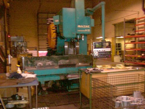 61"X, 32"Y, 30"Z, MAZAK, No. POWERCENTER V-20, 1982, 40 ATC, 20 HP, 50 TAPER,