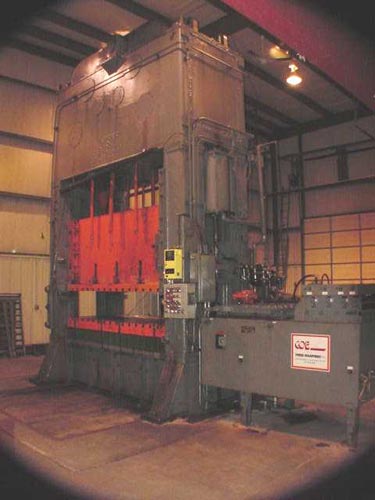 300 Ton, VERSON, 1952, S2-300-98-48T, 16" STROKE, 96 X 48 BED, 24" WINDOWS