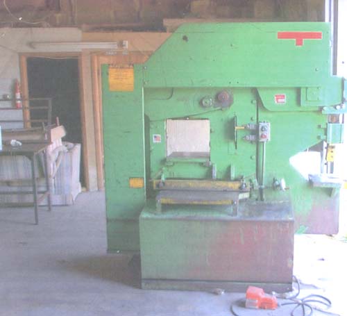 6" x 6" x 1/2", UNI-HYDRO, 1992, MODEL #95-14,95t, 24" X 1/4" PLATE, 7.5 HP
