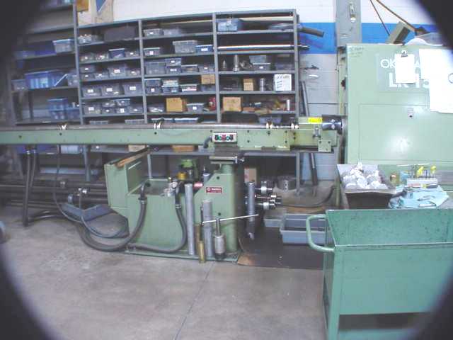 OKUMA LR-15, 4 AXIS CNC LATHE, 1988, OSP 5000LG CONTROL, BARFEED, AUTOLUBE, SHIP