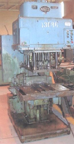 16 SPDL, NATCO G-19, 1-1/2" UPPERS, 15" X 24" HEAD, DRILL/TAP, 10HP, 1975