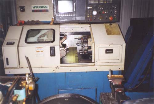 HYUNDAI HIT8S, 1996, SIEMENS CTRL, 12" SW, 6000 RPM, CHIP CONV