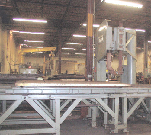 36" DOALL MDL 2W3636, 72" X 96" PWR TABLE, 55-10,000 FPM, COOLANT