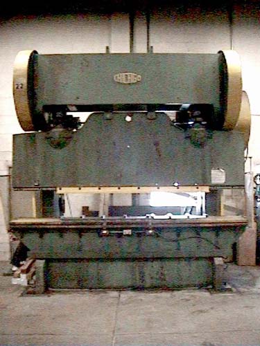 300 TON DRIES & KRUMP, 12' OA, 8'6" BH, 1965