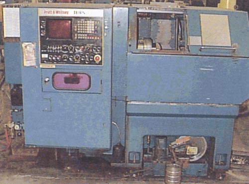 PRATT & WHITNEY 12" X 15", TURN MATE, FANUC 6T, SWISS TYPE, 1983