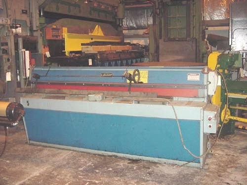 16 GA. X 8' MAXIMART HYD. SHEAR, 24" MOBG