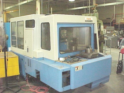MAZAK H-400 HMC, 1987, DUAL PALLETS, MAZATROL M-2 WITH COLOR CRT