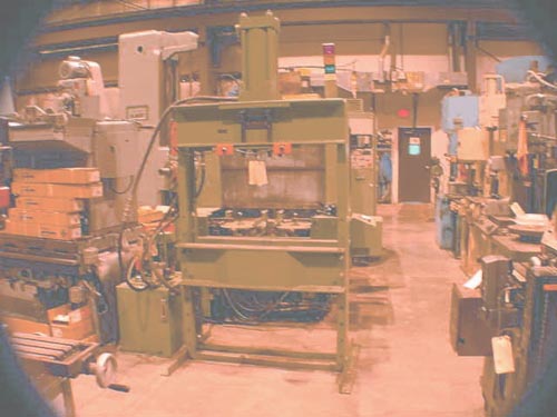 75 TON DAKE MDL 5-075 H-FRAME HYD PRESS