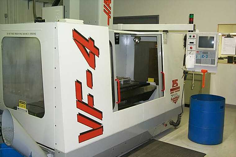 HAAS VF-4,  20  X 50 TRAVELS, 40 TAPER, 4TH AXIS DRIVES, 1997