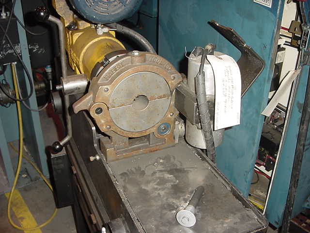 5" RABBIT #PC500-AUTO-3P, CHAMFER ID/OD, FACE, BORE, 3 HP, AUTO CLAMP/FEED, 1997
