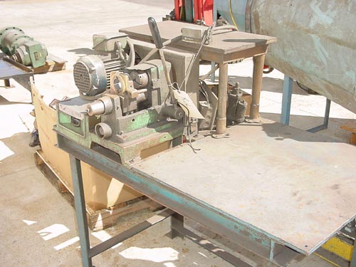 2" TELEDYNE PINES #660, CHAMFER ID/OD, FACE, BORE, 3/4 HP, MANUAL, 1960