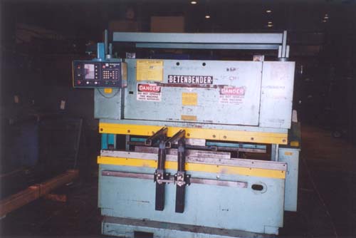 45 TON BETENBENDER MDL 45-70, 1989, 70" OA, 65" BH