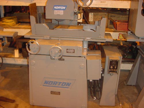 10" X 15" NORTON, 12" WHEEL, ELECTROMAGNETIC CHUCK