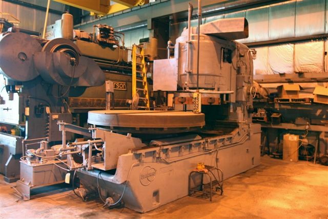 84" BLANCHARD #42-84, 100 HP, SLAG CLEANER, 24" VERTICAL