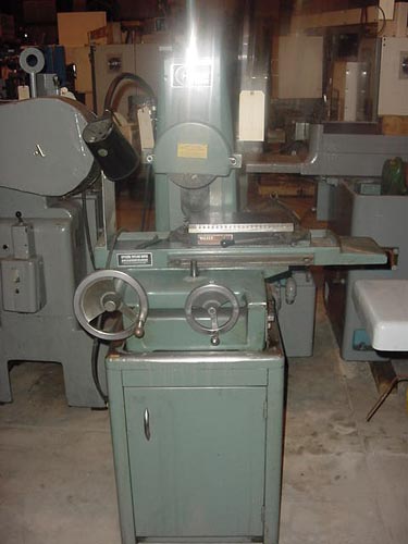 6" X 12" HARIG, NO. SUPER 612, 1984, WITH 6 X 12 PENN MAGNETIC CHUCK