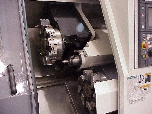 MORI SEIKI ZL-2505B/600, MSC-501 CNC, 27.5" SW, 24" CC, 4-AXIS, CHIP, TOOL EYE, '98