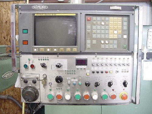 4" NOMURA BN-100RD, FANUC OM, X 55", Y 40", Z 32", W 20", 40" X 44" ROTARY TBL, 50 TAPER, 1992