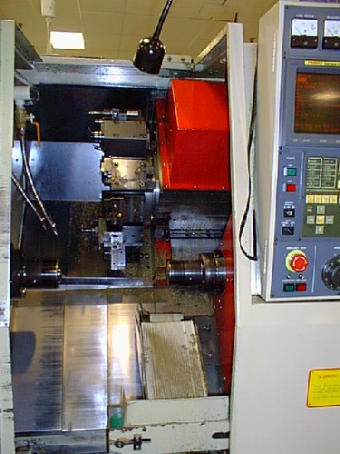MIYANO LE-25S, FANUC 18T, 2" BAR, MAIN 0.001Âº SUB 5Âº, LIVE TOOL, IEMCA BARFEED, '94