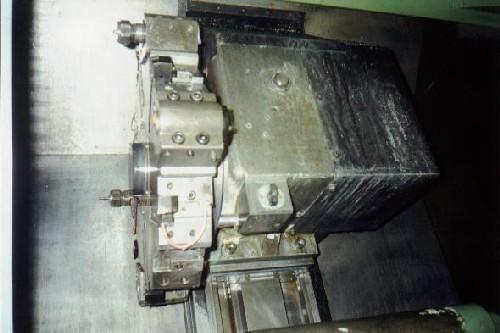 MORI SEIKI SL-25A/500, FANUC 10T,20.5" SW, 24.6" CC, 4200 RPM, TOOL EYE, CHIP, APC, '88