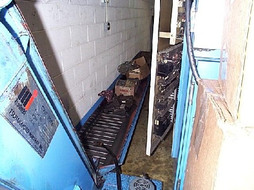 MAZAK SLANT 50N/3000, T-2, 32" SWING, 120" CENTERS, 6.5" BORE, 1000 RPM, CHIP, '87