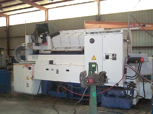 MORI SEIKI SL-75A, FANUC 16T, 36" SWING, 69" CENTERS, CHIP, 24" AIR CHUCK, 1994