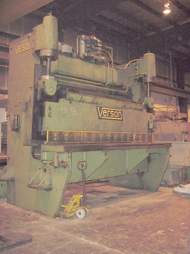 1/2" X 12' VERSON NO. HS500-12, HYD, 36" FOPBG, RAKE & STROKE ADJ., 1970