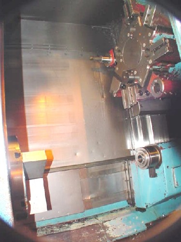 MAZAK SLANT TURN 30, FANUC 6T, 21.25" SWING, 40" CENTERS, 15" CHUCK, 3000 RPM, '81