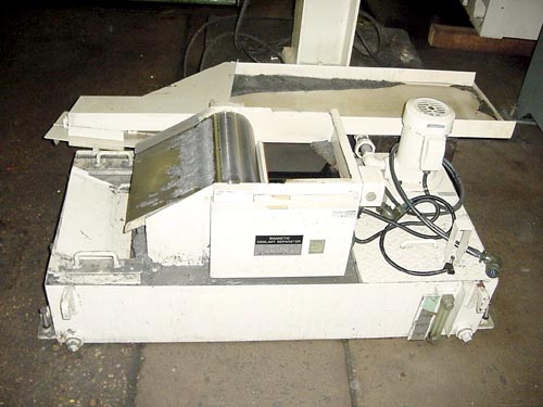 NO. FA45 MITSUBISHI CNC, 18" DIA., CROWNING, ID/OD CUTS, 32" CC, FANUC 16M, 1995