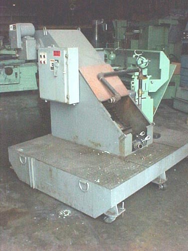 BARNES RD112H CHIP CONVEYOR & COOLANT FILTERING SYSTEM, 71 GPM, 5 HP, 1994