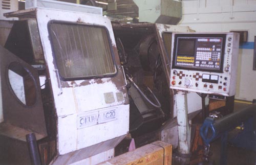 OKUMA, NO. LC-20, OSP 3000L, 8" CHK, 1984