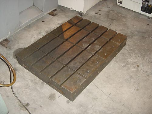DEVLIEG, SUB TABLE, 30" X 40", 5" HIGH