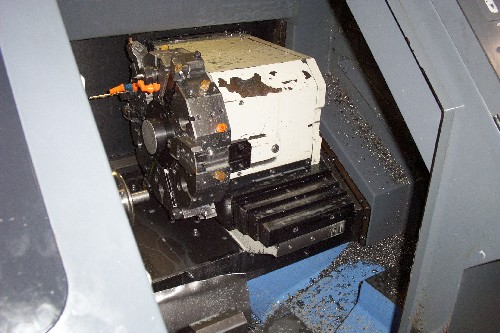 MAZAK QT-10, T-PLUS, 11.81" SWING, 10.08" LENGTH, APC, CHIP, IEMCA MAG BARFEED, '98