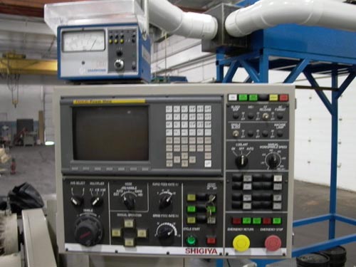 12" X 40" SHIGIYA GPS-30, 16" WHEEL, 5 HP, 1998,FANUC POWERMATE,MARPOSS