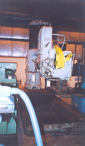 8' X 19" CARLTON MDL 4A, 1955,  ELEC CTRLS,1500 RPM,BOX TABLE,PWR CLAMPS