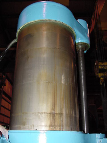 5' X 16" OOYA RE3-1600, 5 MT, 1978, 2180 RPM, BOX TABLE, PWR CLAMP/ELEVATION