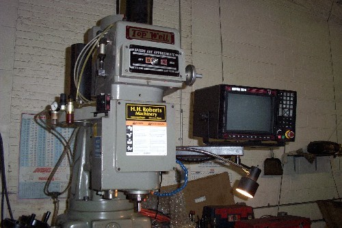 TOPWELL 5BVKS, ANILAM 1100, 36" x 16" x 5.5", 75 - 3800 RPM, CAT 40, COOLANT, 1996 (6868)