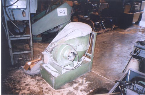 BRADFORD DOUBLE END POLISHER, 5 HP, 1800 RPM, SHAFT 1.25"