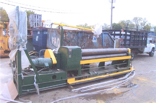 8' X 1/4" WEBB R3L-R 8008 PLATE ROLL, AIR DROP, 1967