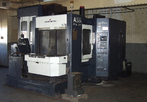 MAKINO A-55+, FANUC 16M, 22" x 22" x 22", 1Âº, 12000 RPM, COOL THRU, 128 ATC, '96