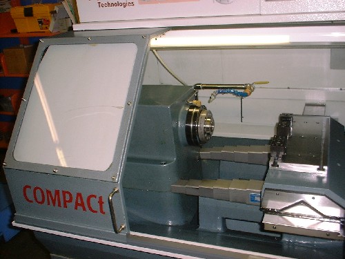 UPGRADE TECHNOLOGIES COMPACT GT-27, FAGOR 8025T, 5C COLLET, 4500 RPM, 5 HP, '98 (6900)