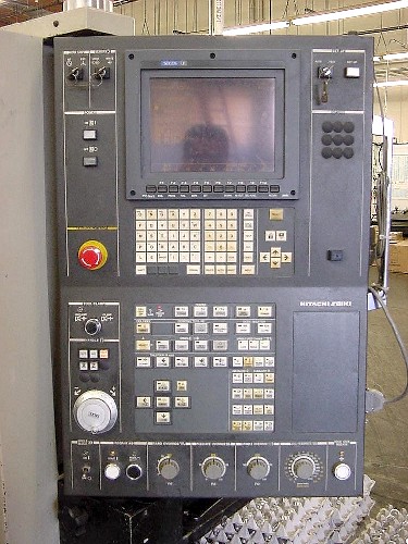 HITACHI SEIKI HITEC 20J, SEICOS LY (YASNAC), COLLET CHUCK, MAG BARFEED, CHIP, '97