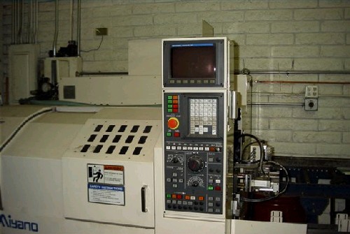MIYANO LZ-01, FANUC 21TB, 2.76" x 3.15" CAP, AUTO LOAD & UNLOAD SYSTEM, 1998/99