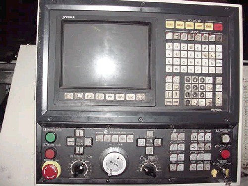 OKUMA L-1420BB/650, OSP-5020LG, 24.4" SWING, 25.5" CENTERS, 15" CHUCK, IGF, CHIP, '95