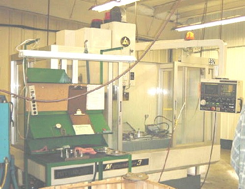 KITAMURA MYCENTER 3, YASNAC I80M, 30" x 18" x 18", 6000 RPM CAT 40 15HP, '92/'95