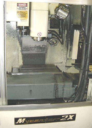 KITAMURA MYCENTER 2X/APC, FANUC OMC, 7K SPINDLE, RIGID TAP, FULL GUARDS, '93/95