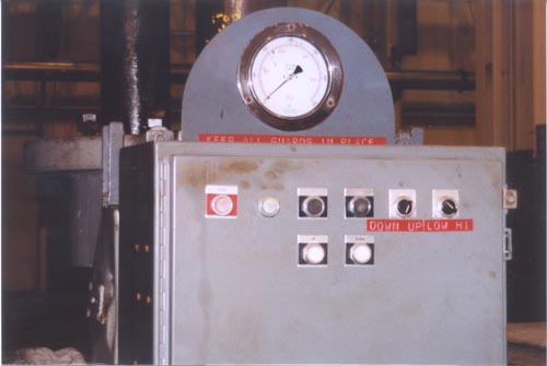 500TON HPM STRAIGHTENING PRESS,  18' OF TRAVELING HEAD, 30" X 288" BED, 60 HP MAIN MOTOR, SOME TOOLING
